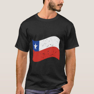 Vlag van Chili Chileense vlag Chileens T-shirt