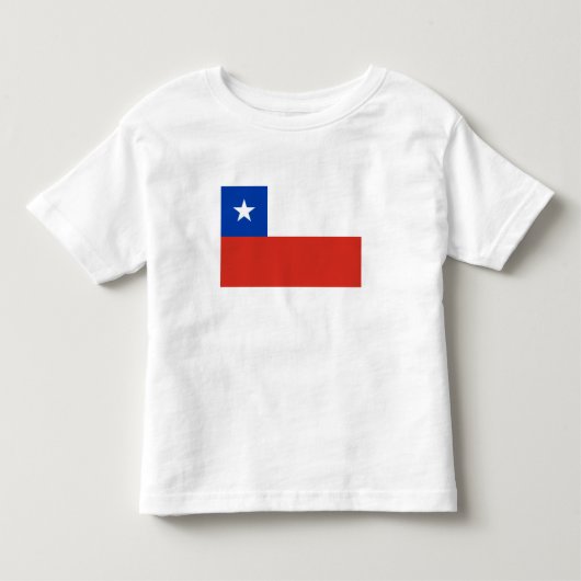 Vlag van Chili Kinder Shirts (Voorkant)