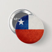vlag van Chili Ronde Button 5,7 Cm (Voorkant /achterkant)