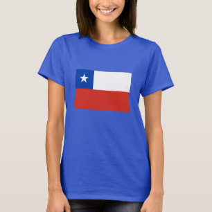 Vlag van Chili T-shirt