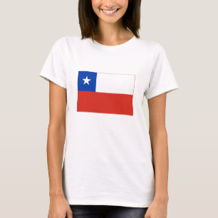 Vlag van Chili T-shirt