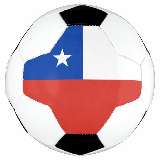 Vlag van Chili Voetbal (Voorkant)