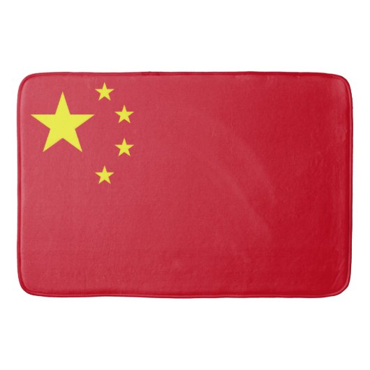 Vlag van China Badmat (Voorkant)