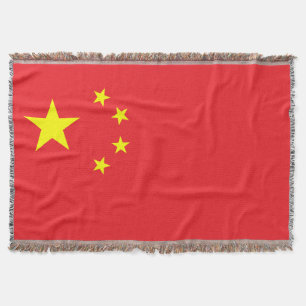 Vlag van China Deken