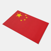 Vlag van China Deurmat (Schuin)