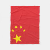 Vlag van China Fleece Deken (Voorkant)