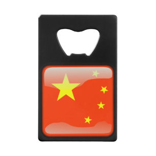 Vlag_van_China Kredietkaart Flessenopener