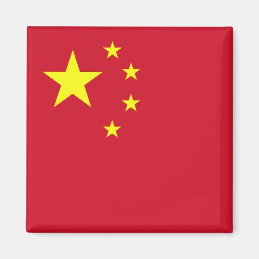 Vlag van China Magneet (Voorkant)