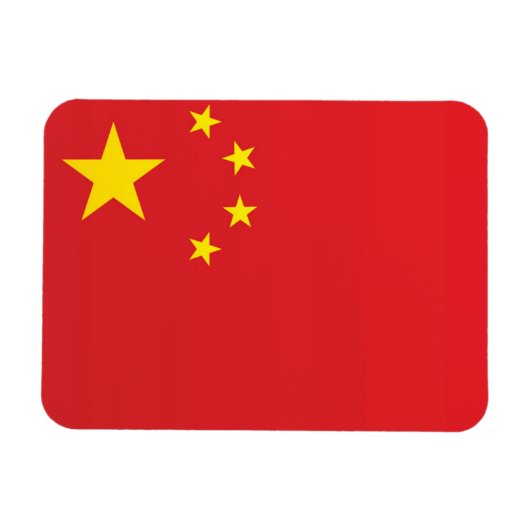 Vlag van China Magneet (Horizontaal)