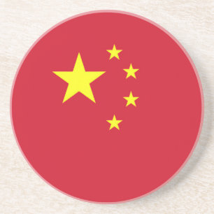 Vlag van China Zandsteen Onderzetter