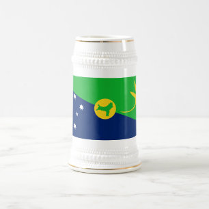 Vlag van Christmaseiland Bierpul