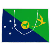 Vlag van Christmaseiland Groot Cadeauzakje (Voorkant)