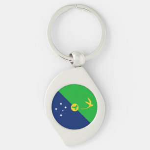 Vlag van Christmaseiland Sleutelhanger