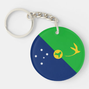 Vlag van Christmaseiland Sleutelhanger