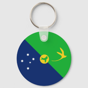 Vlag van Christmaseiland Sleutelhanger