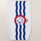 Vlag van Cincinnati (Ohio) Strandlaken (Voorkant)