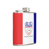 Vlag van Cleveland, Ohio Hip Flask Heupfles (Rechts)