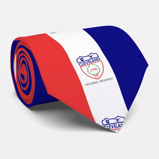 Vlag van Cleveland, Stropdas Ohio (Opgerold)