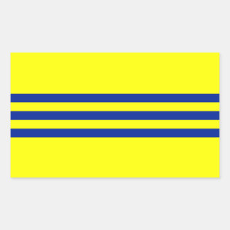 Vlag van Cochinchina Rechthoekige Sticker