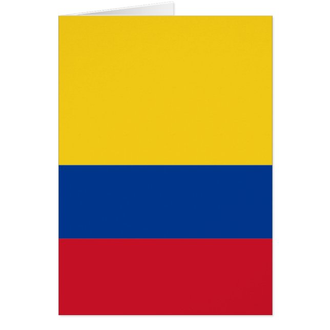 Vlag van Colombia (Voorkant)