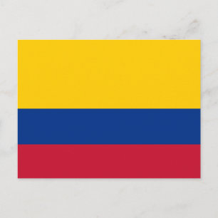 Vlag van Colombia Briefkaart