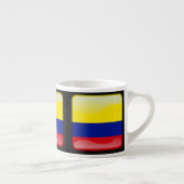 Vlag van Colombia Espresso Kop (Rechts)