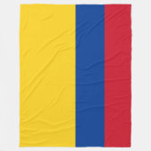Vlag van Colombia Fleece Deken (Voorkant)
