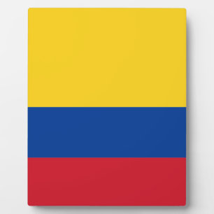 Vlag van Colombia Fotoplaat