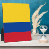 Vlag van Colombia Fotoplaat (Zijkant)
