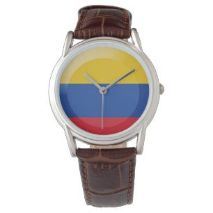 Vlag van Colombia Horloge