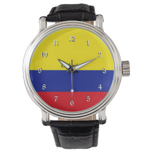 Vlag van Colombia  Horloge
