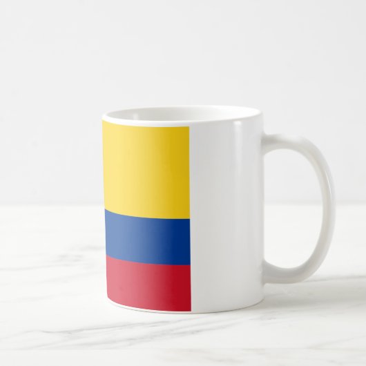 Vlag van Colombia Koffiemok (Rechts)