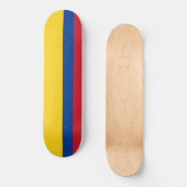 Vlag van Colombia Skateboard (Voorkant)