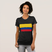 Vlag van Colombia T-shirt (Voorkant volledig)