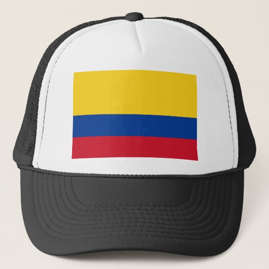 Vlag van Colombia Trucker Pet (Voorkant)