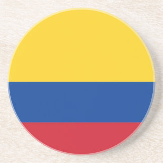 Vlag van Colombia Zandsteen Onderzetter