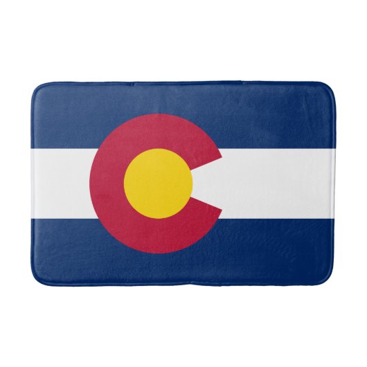 Vlag van Colorado Badmat (Voorkant)
