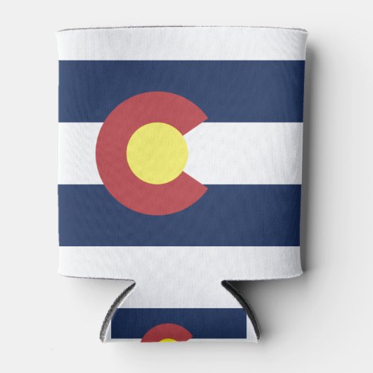 Vlag van Colorado Blikjeskoeler (Voorkant)