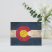  vlag van Colorado Briefkaart (Staand voorkant)