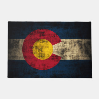  vlag van Colorado Deurmat