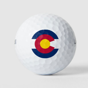 Vlag van Colorado Golfballen