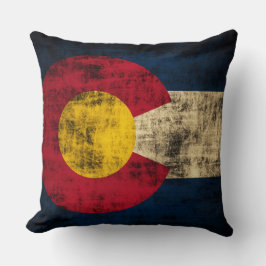  vlag van Colorado Kussen