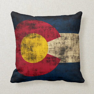 vlag van Colorado Kussen