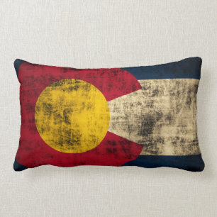 vlag van Colorado Kussen