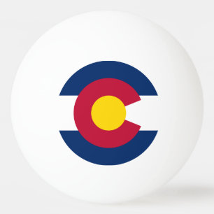 Vlag van Colorado Pingpongballen