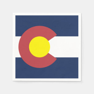 Vlag van Colorado Servet