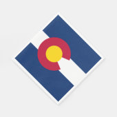 Vlag van Colorado Servet (Hoek)