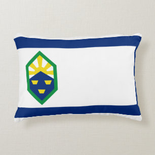 Vlag van Colorado Springs, Colorado Accent Kussen