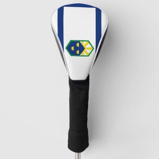 Vlag van Colorado Springs, Colorado Golfheadcover (Voorkant)