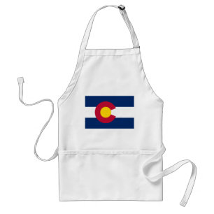 Vlag van Colorado Standaard Schort